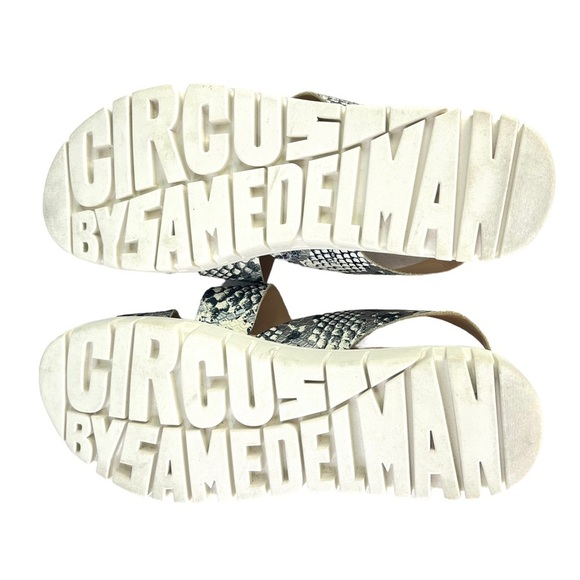 Circus by Sam Edelman Nadine Sandals Snake Print Womens US 9 - Picture 10 of 11